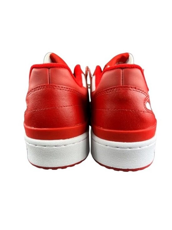 Adidas Men\'s Forum Low CL Scarlet Red White Shoes HQ1495 Size 10.5 main image 6